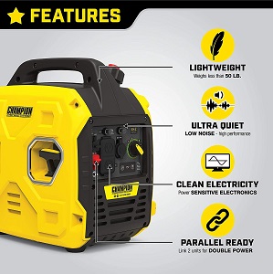 Portable Generator for your Camping Adventure. 2500 watt inverter portable generator.